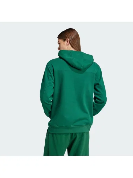 Adidas Originals bluza PRE LOVED HDY z kapturem gładka zielony
