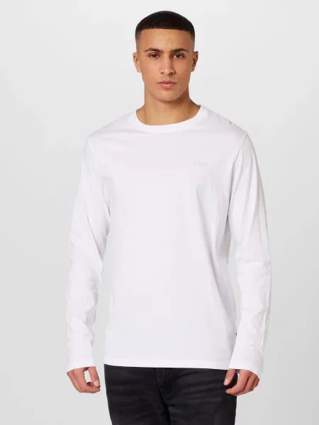 JOOP! Jeans Tricou Alphis gri alb