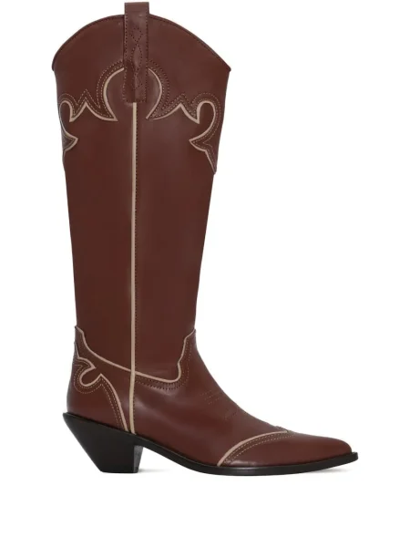 Botine Johanna Ortiz din piele maro