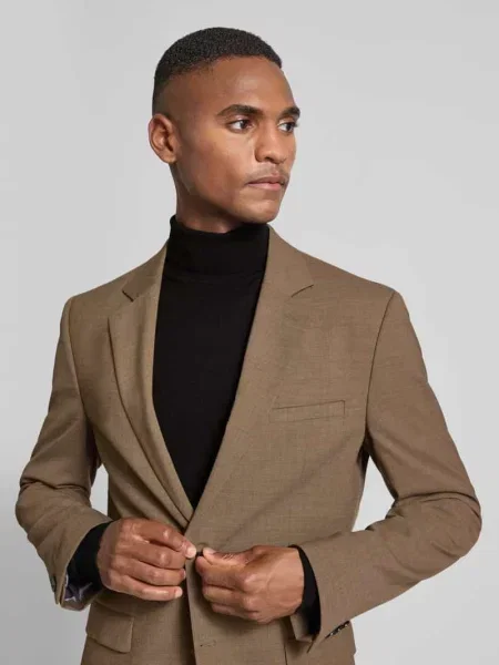 Sweter z golfem o kroju slim fit z czystej bawełny Matinique czarny