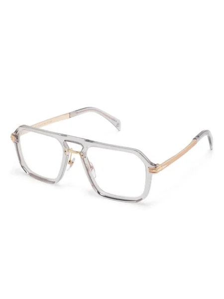 Ochelari de soare Eyewear By David Beckham alb