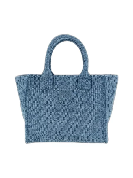 Shopperka Pinko niebieska