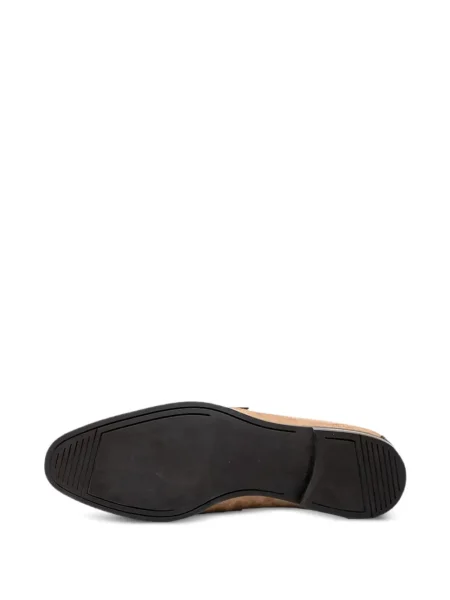 Loafersy Poche Paris brązowe