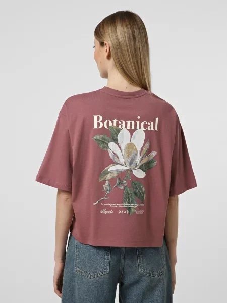 Футболка Only бордовий