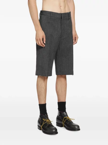 Pantaloni scurți Mm6 Maison Margiela gri