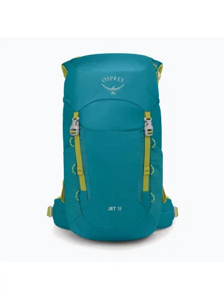 Gyermek túrahátizsák Osprey Jet 18 l blue spikemoss. Méret: 12 l kék