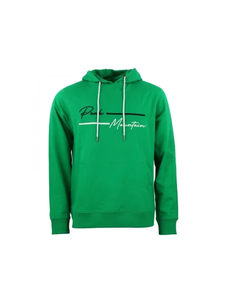 Bluza Peak Mountain French Terry zielona