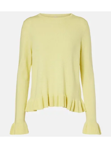 Pulover Jardin Des Orangers din cașmir galben