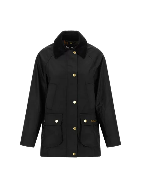 Woskowana kurtka Barbour czarna