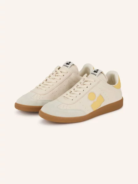 Sneakersy Isabel Marant beżowe