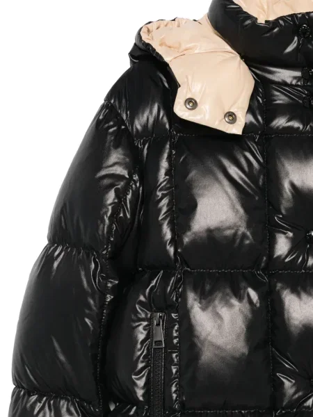 Kurtka dziecięca Moncler Enfant niebieska