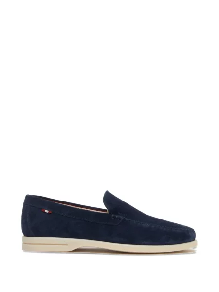 Semišové loafers Bally modré