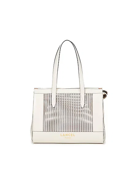 Shopper torbica Lancel bela
