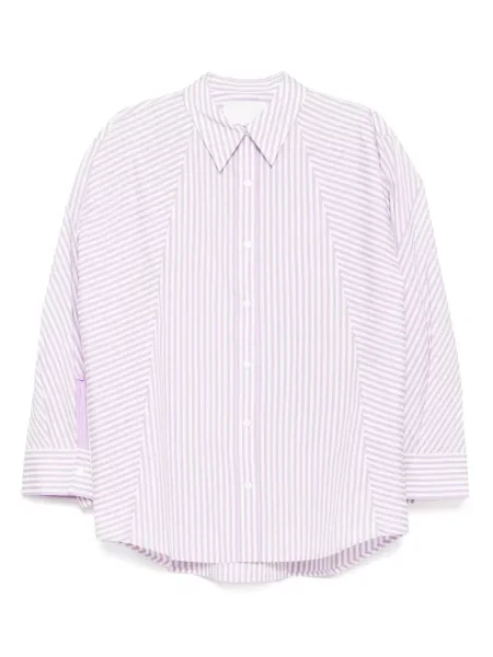 Cămașă 3.1 Phillip Lim cu dungi violet