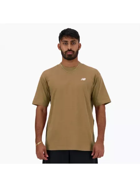 Мъжка тениска New Balance Small Logo great plains кафяво