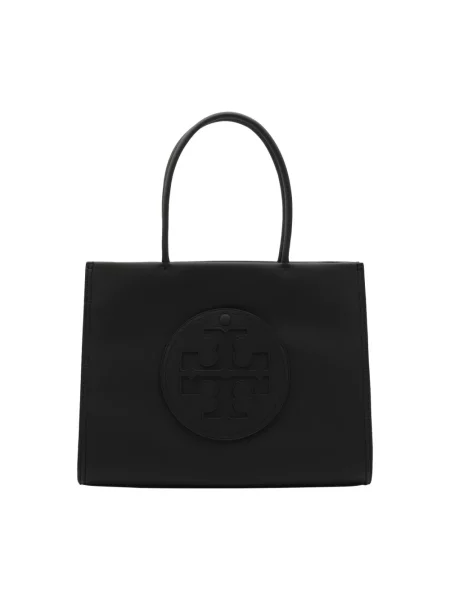 Tory Burch torebka Ella Bio Small Tote- Black czarny