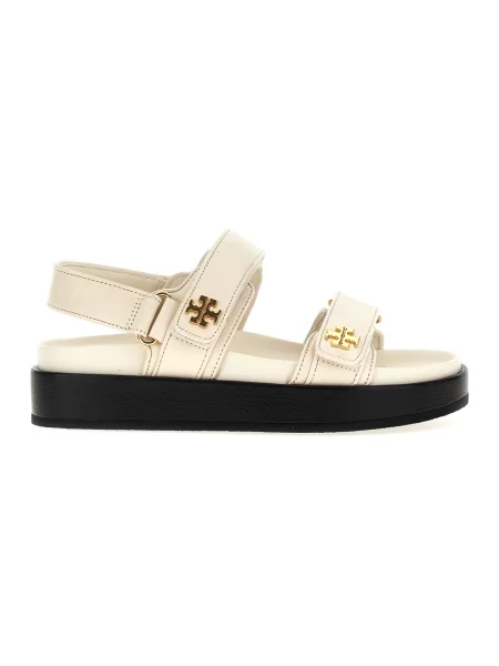 Sandały Tory Burch skórzane białe
