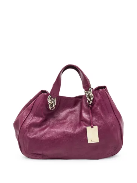 Colier Furla din piele violet
