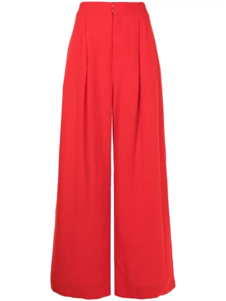 Spodnie Lenny Niemeyer plisowane czerwone