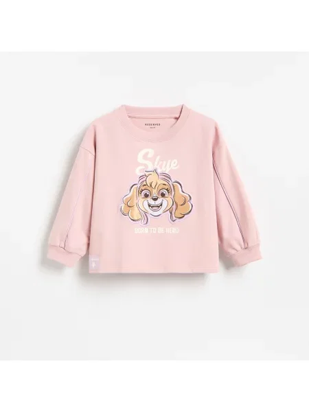 Reserved Tričko PAW Patrol pudrově růžová