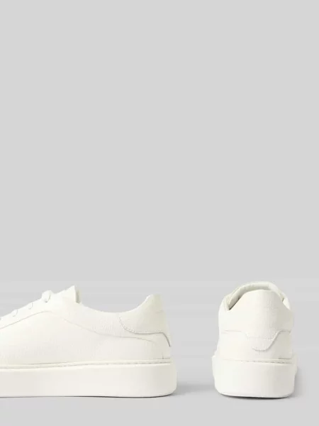 Sneakersy ze Skóry z Detal z logo Model ARTEM' Antony Morato białe