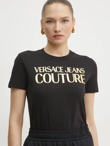 Versace Jeans Couture tricou din femei negru