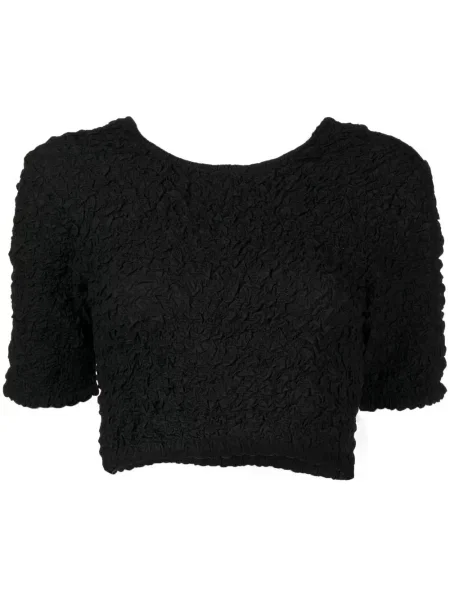 Top Ganni negru