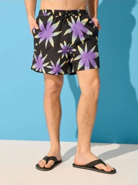 Sinsay Koupací kraťasy šedá