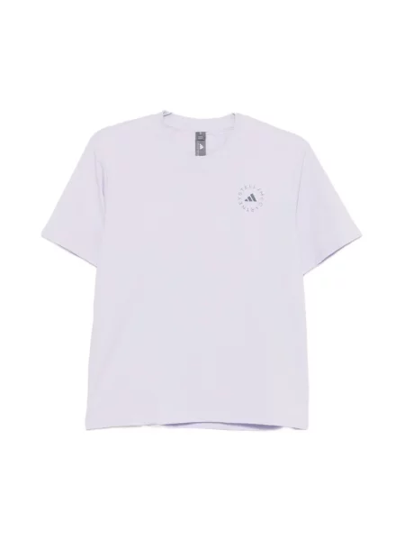 Koszulka Adidas By Stella Mccartney fioletowa