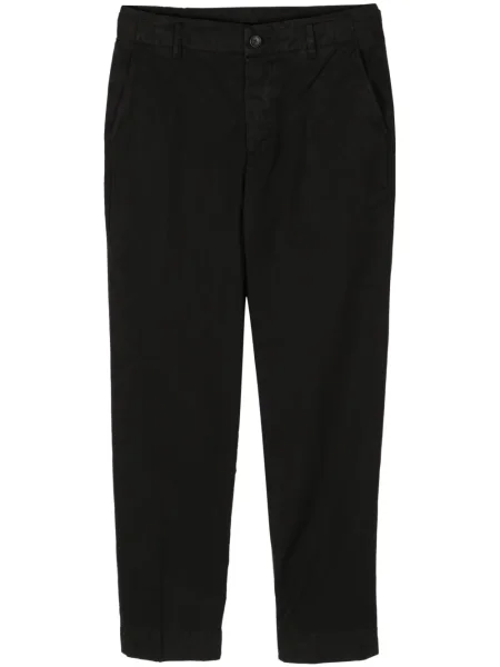 Pantaloni James Perse din canvas negru