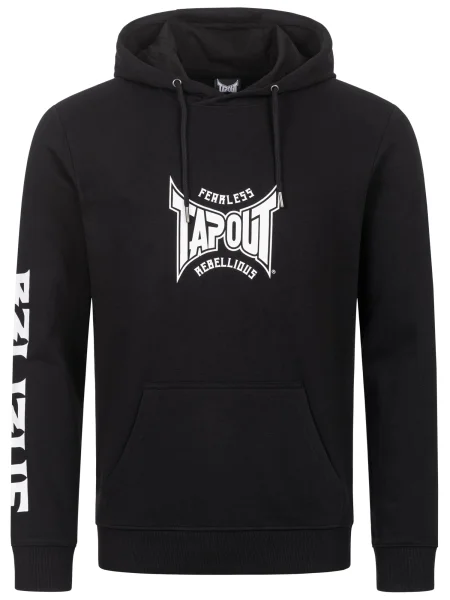 Tapout Mikina černá bílá