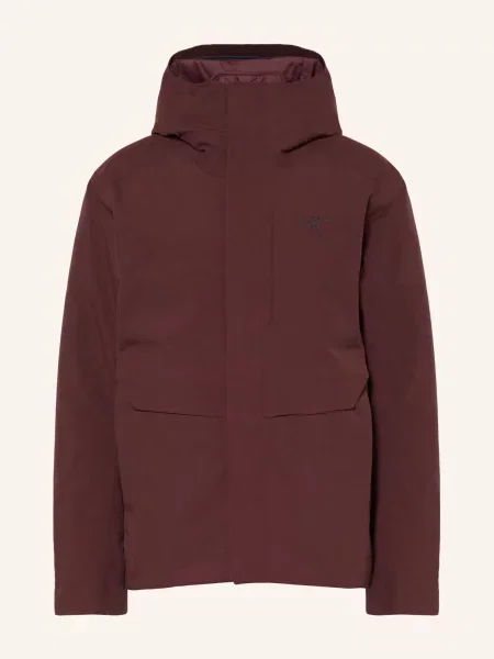 Arc'teryx Péřové Bundy tmavě červená