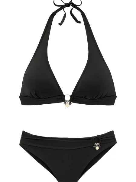 S.Oliver Costum de baie două piese negru