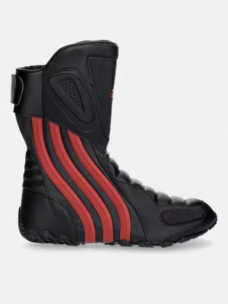 Adidas Originals Ghost Moto Mid παπούτσια μοτοσικλέτας Γυναικεία δερμάτινα μαύρο