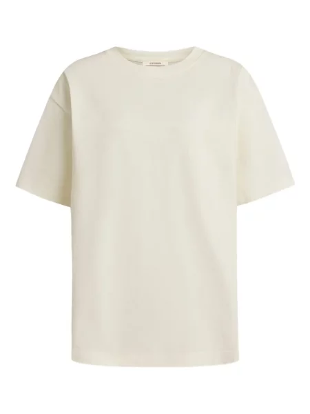 Tricou 12 Storeez cu decolteu rotund scurt alb