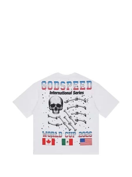 Tricou Godspeed alb