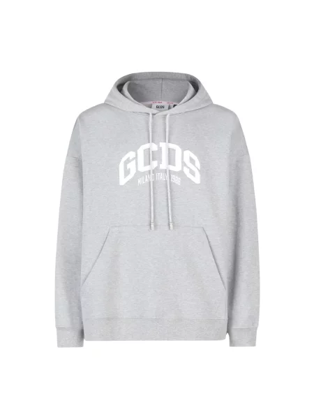 Bluza z kapturem Gcds z logo szara