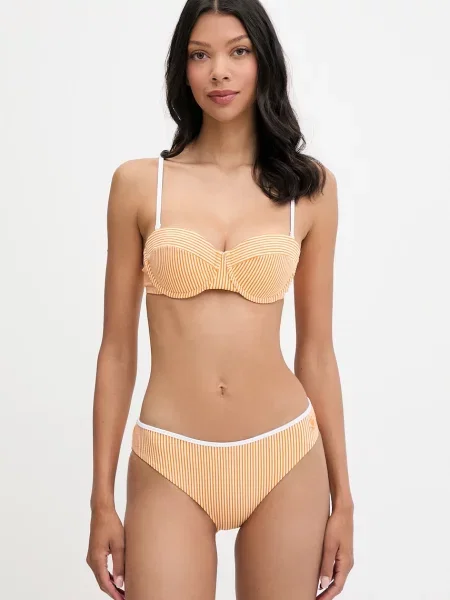 Tommy Hilfiger plavková podprsenka dámska SUMMER oranžová