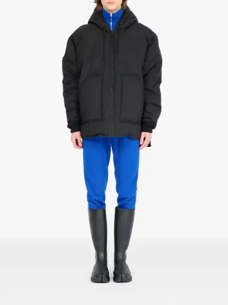 Geacă Maison Margiela cu glugă negru