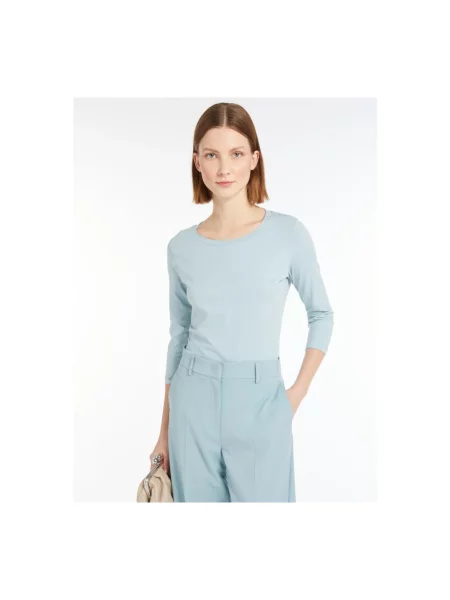 Sweter Weekend Max Mara niebieski