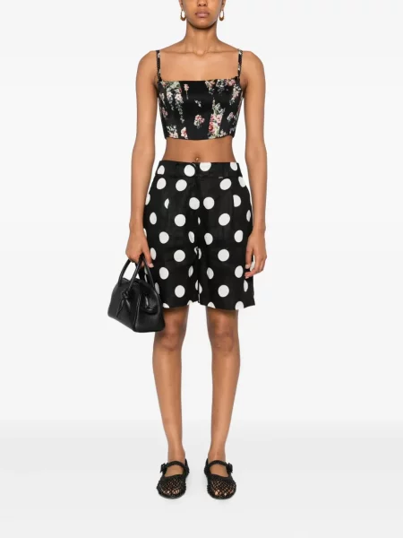 Top Camilla negru