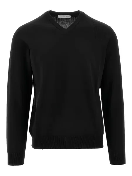 Pulover The Pull cu decolteu în V negru