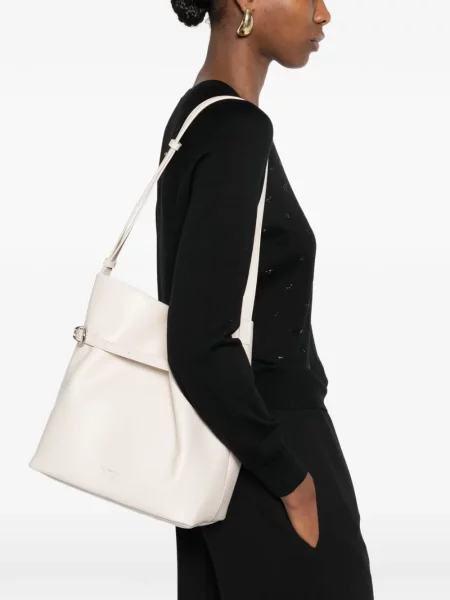 Torbica Emporio Armani sa kopčom bijela