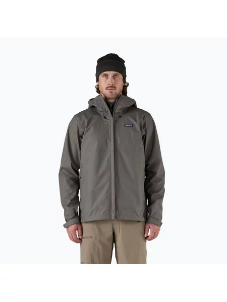 Geacă de ploaie pentru bărbați Patagonia Torrentshell 3L Rain noble grey gri