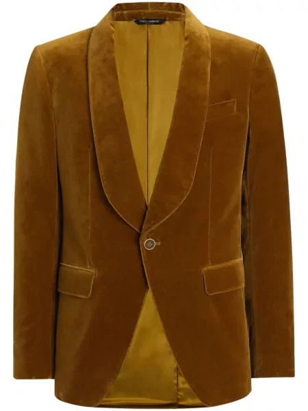 Sacou Dolce & Gabbana de catifea portocaliu