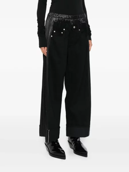 Spodnie Junya Watanabe plisowane czarne