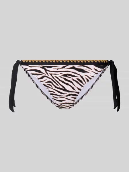 Figi bikini we wzór na całej powierzchni model SADIA WILDJUNGLE' Banana Moon czarne