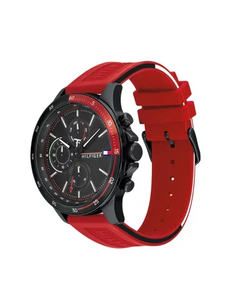 Zegarek Tommy Hilfiger czerwony