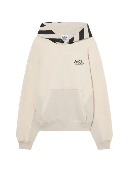 Суичър с качулка L/ab C/o Off-white бяло