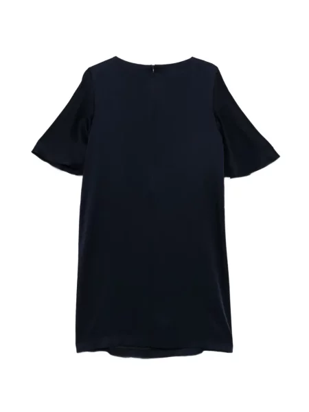 Scurt rochie mini Clips cu volane albastru